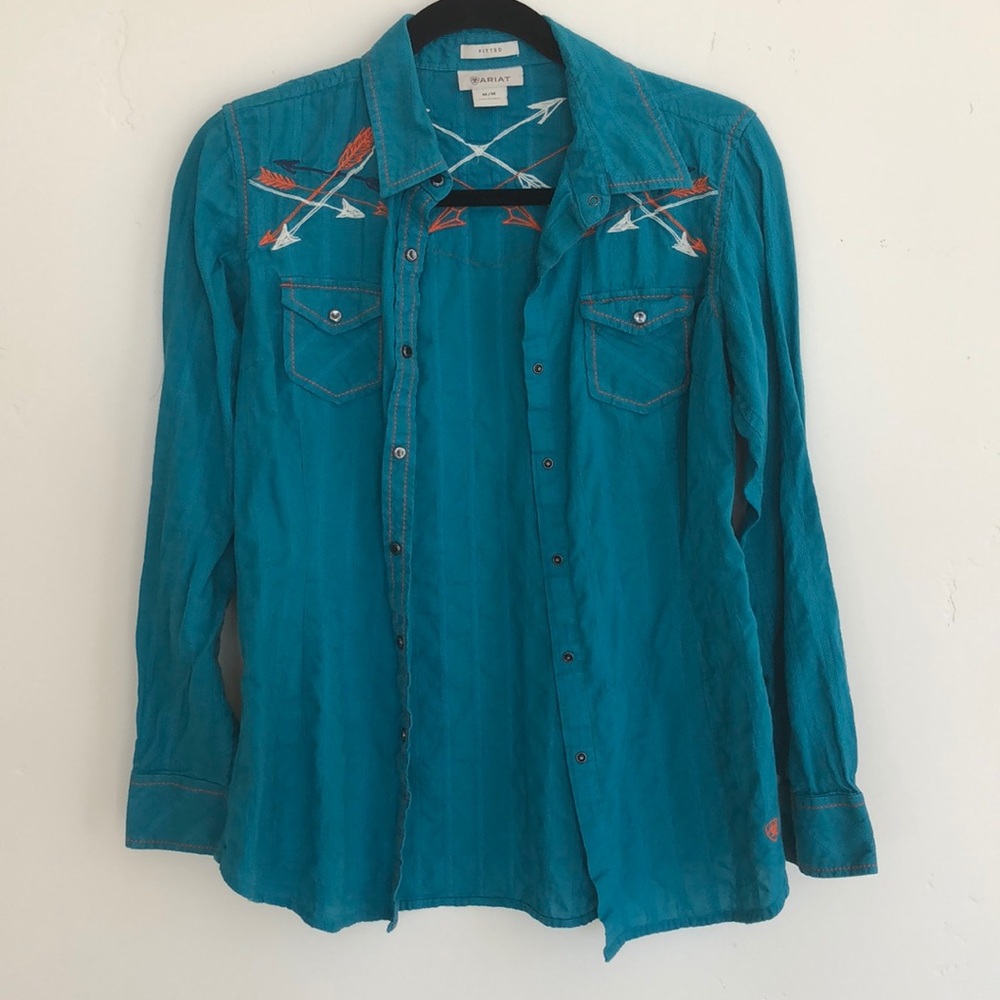 Ariat rodeo shirt